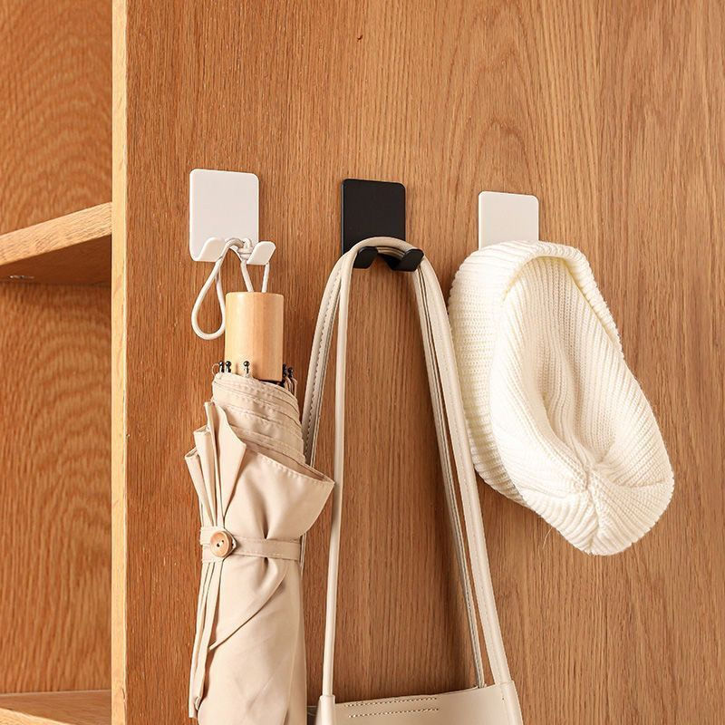 PP Razor holder, no-drill wall mount, manual razor storage rack, hook, bathroom razor shelf10PP KVSM
