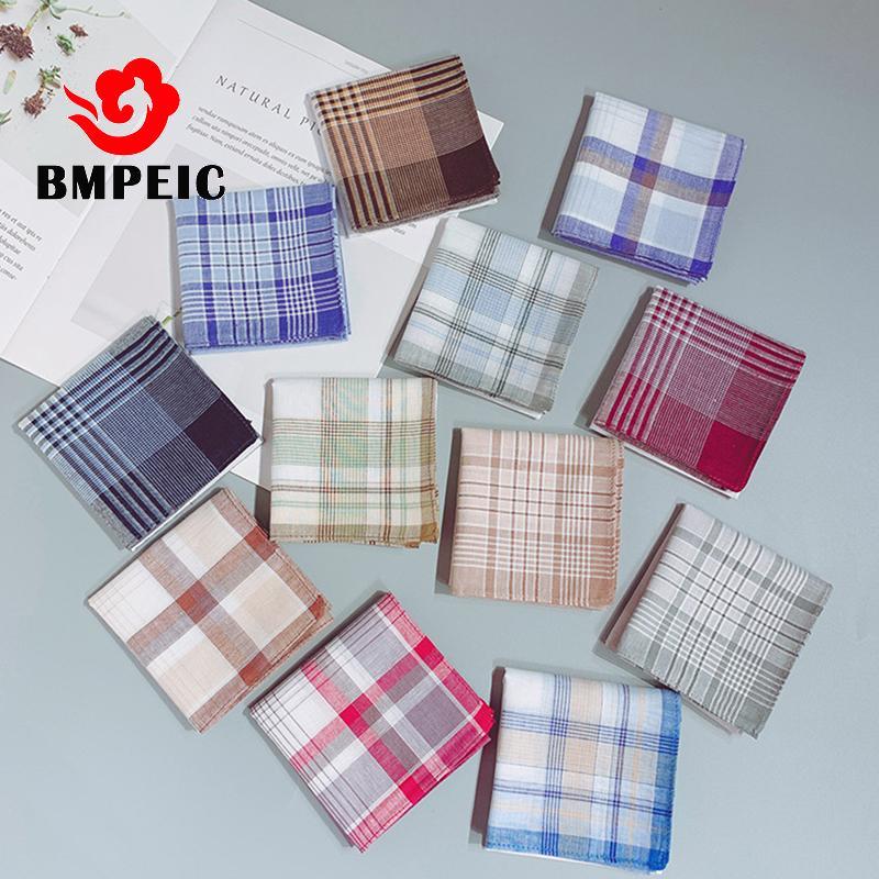 BMPEIC 40x40CM Khăn Tay Cotton Cho Người Lớn Lớn Lớn Vuông s Nhiều Sử Dụng Khăn Mặt Nam Mồ Hôi Vải 4