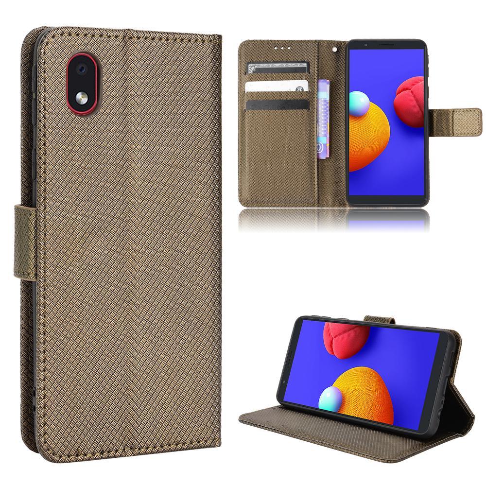 Dành Cho Samsung Galaxy M01 Core Ốp Lưng Full Cover Bao Da Lật Ốp Lưng Điện Thoại Di Động Samsung M0