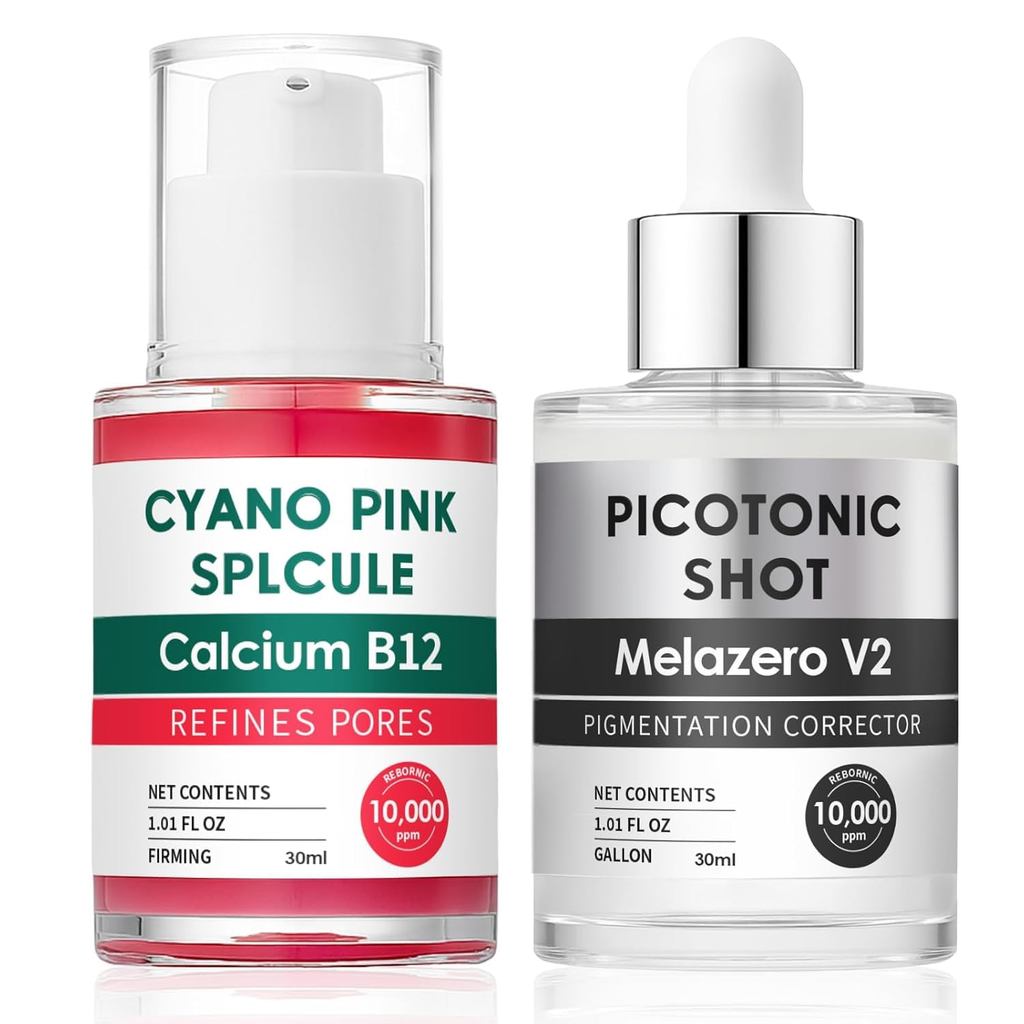 Dr.CemenretTM Vitaliq Cyano Pink Spicule Serum + Picotonic Shot Ampoule Duo - Serum Hàn Quốc dành ch