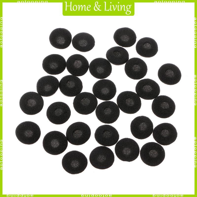 AOTO Đen Tai Nghe Tai Nghe Tai Nghe Có Cho Tai Nghe 15 Mm-20 Mm Tai Nghe Bịt Tai Thay Thế Tai Nghe C