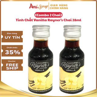 [Combo Giá Sỉ] Tinh Chất Vanilla Rayner's Chai 28ml, Tinh Chất Tạo Hương Và Vị Vani Cho Làm Bánh
