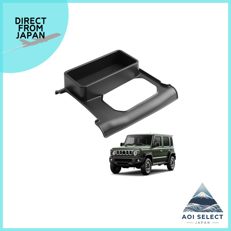 HUAHAO [For AT Vehicles Only] Jimny Nomad JC74 Console Tray, Jimny JC74 Additional Center Tray, Stor