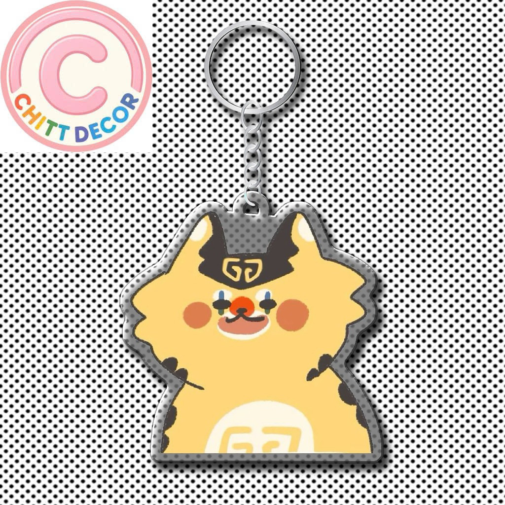 Móc Khoá Acrylic GenG Icon Chibi Cute GenG25 MSI Chovy Zeus Ruler Duro Canyon Trang Trí Túi Sách, Ba