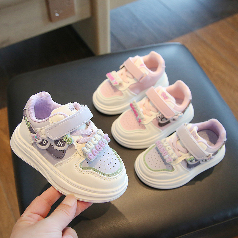 Giày Thể Thao Lucky Rabbit ChunChinBabyShop Giày Cho Bé Gái Phong Cách Hoạt Hình Dễ Thương