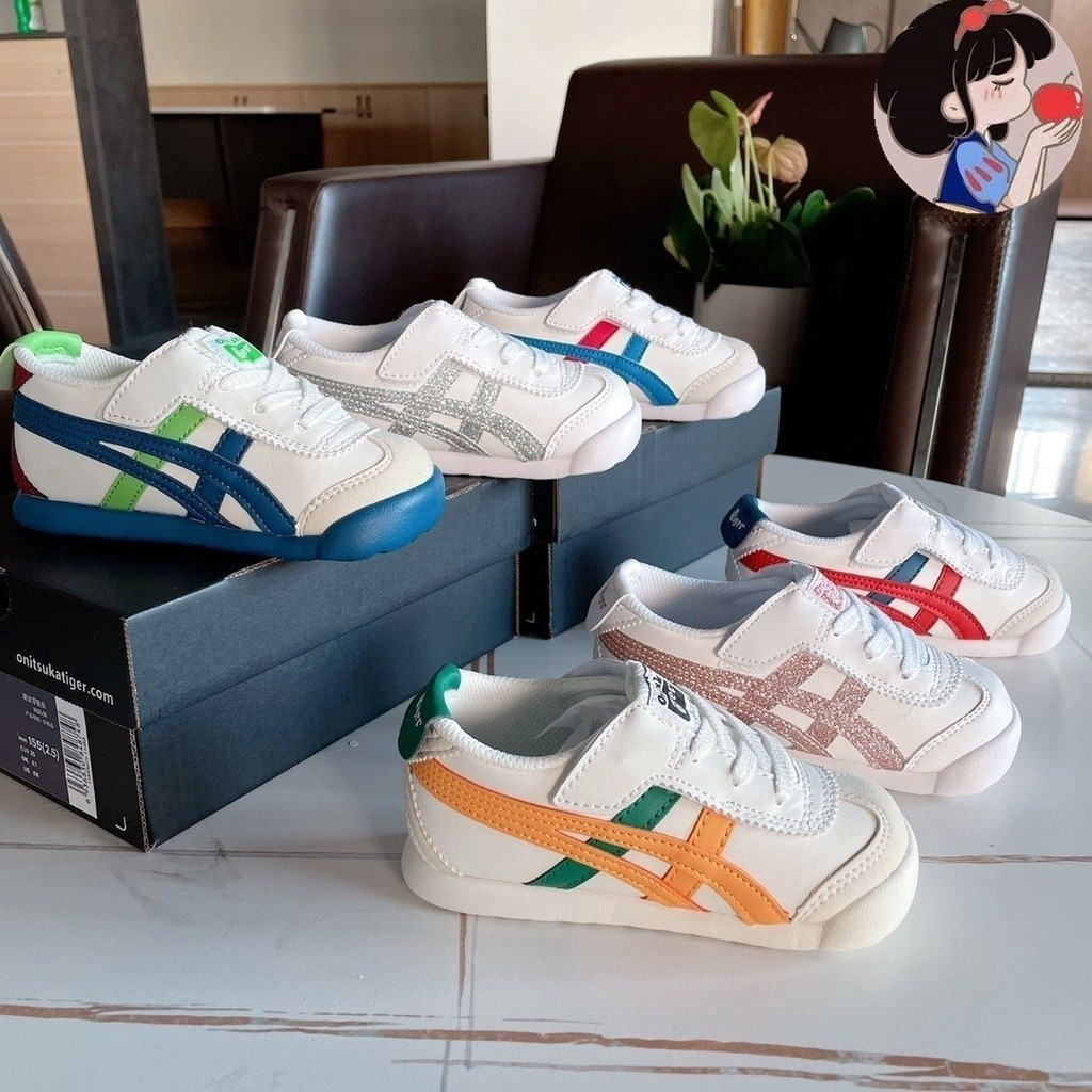(Oouui) Giày trẻ em Asics Onitsuka Tiger Asics màu mới VNMS JURT