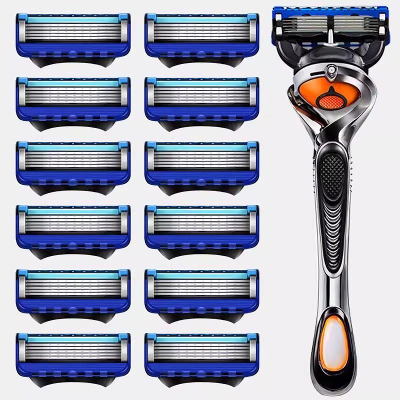 Dao cạo thủ công năm lớp đa năng 2025 Thích hợp cho Sharp Speed 5 Sharp Hidden Razor Blade Type Cạo 