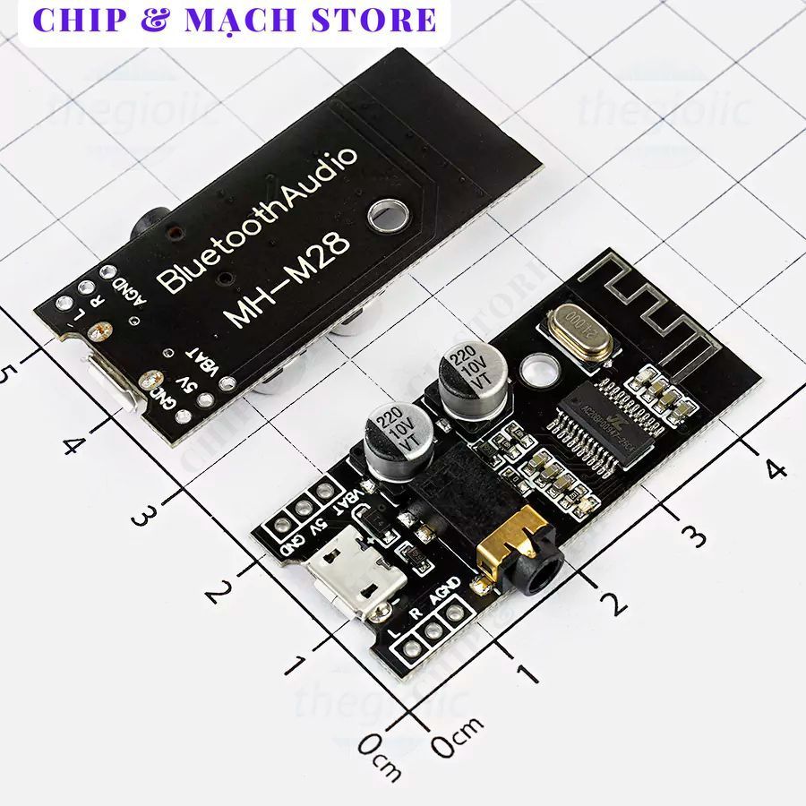 MH-M28 Mạch Thu Âm Thanh Bluetooth 4.2 Chip & Mạch Store