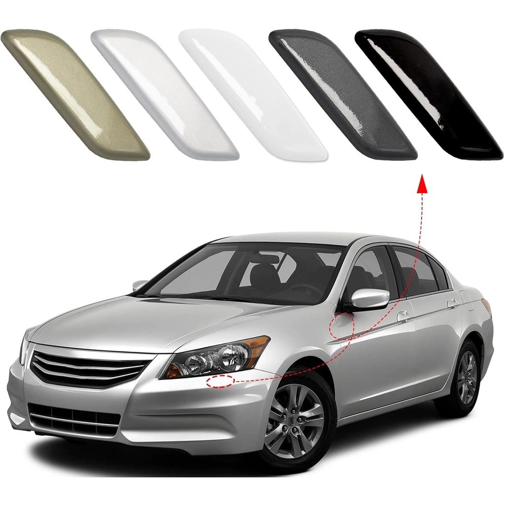 Cản Trước Đèn Pha Máy Giặt Phản Lực Xịt Vòi Phun Nắp Phù Hợp Cho Xe Honda Accord VIII 8 CP1 CP2 CP3 