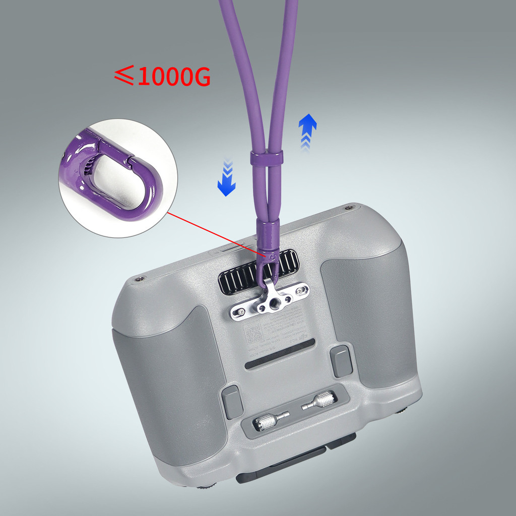 BGNing Thích hợp cho DJI RC / RC2 Điều khiển từ xa Dây đeo cổ tay chống rơi Drone Điều khiển từ xa D