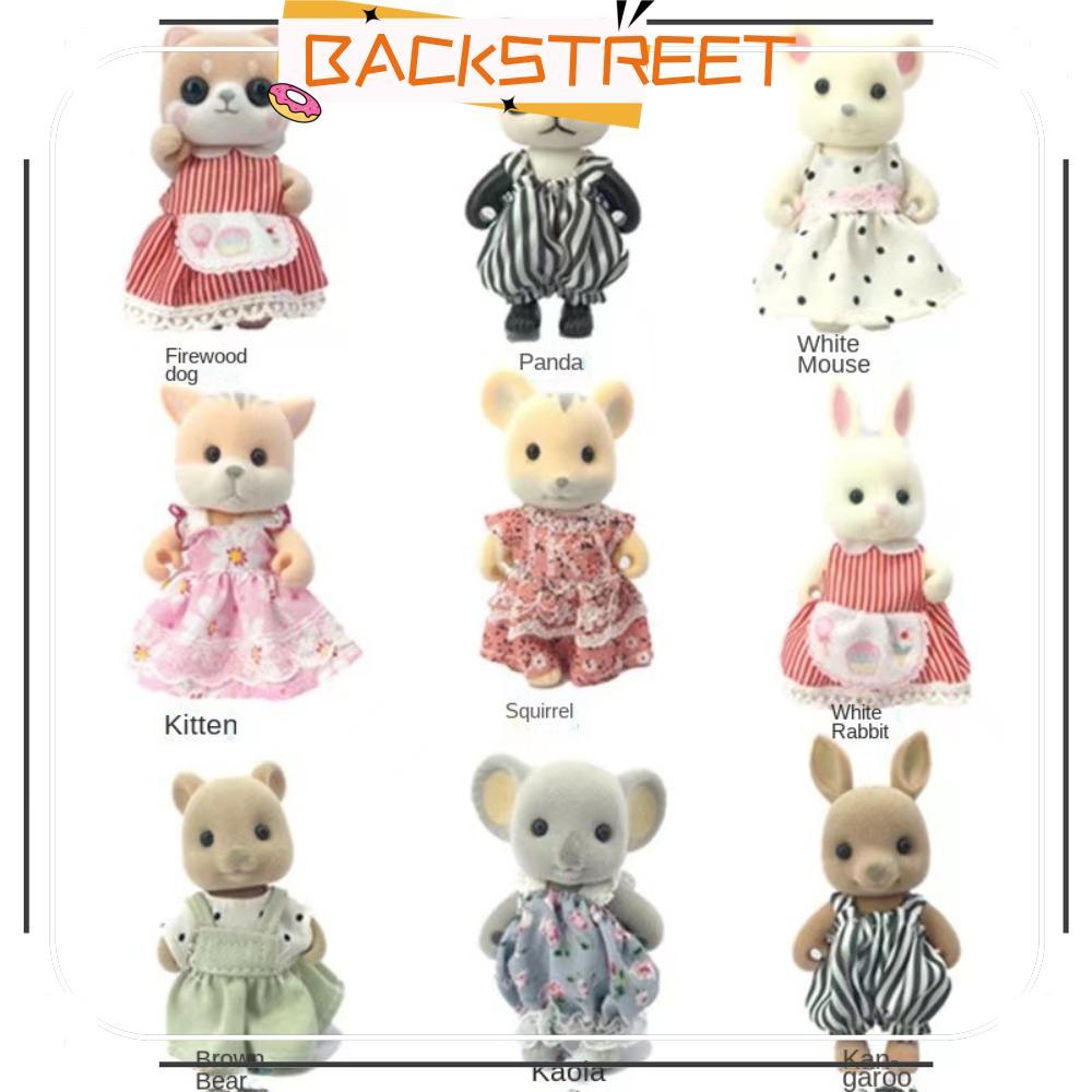 BACKSTREET Búp bê Koala sang trọng, Búp bê nhồi bông gấu trúc 8cm, Phim hoạt hình Gấu Koala Đồ chơi 