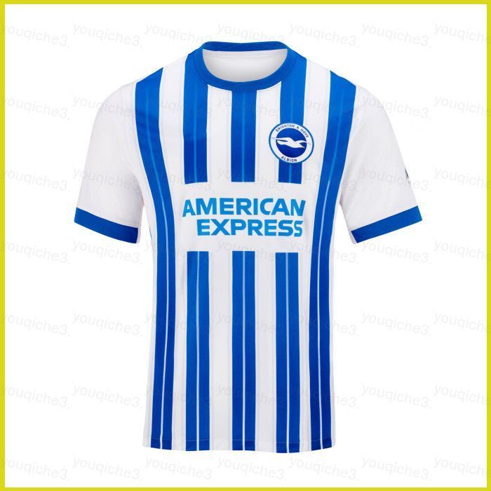 SY3 2024-2025 Premier League Brighton & Hove Albion áo thun câu lạc bộ sân nhà, size lớn