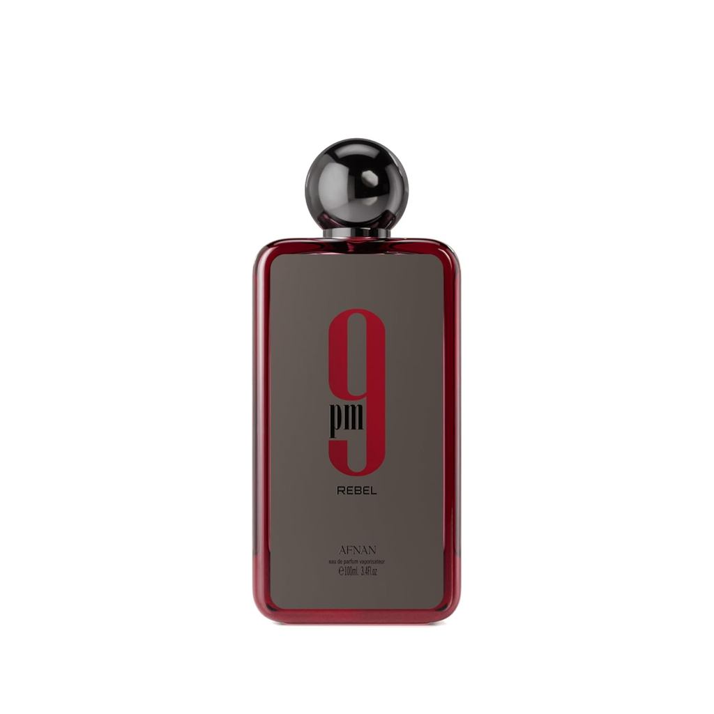 Afnan 9 PM Rebel Unisex Eau De Parfum, 3.4 Fl. Nước hoa