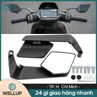 Gương Cánh Én Xe Máy Gương Chiếu Hậu Tầm Nhìn Độ Nét Cao Cánh Gió Có Thể Điều Chỉnh Xoay