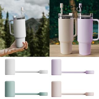 Benytro Vỏ bọc đầu ống hút silicon BENYTRO, phích cắm bảo vệ nắp ống hút có thể tái sử dụng, chống rò rỉ chống rò rỉ Ống hút uống bền có nắp cho cốc 40oz / 30oz