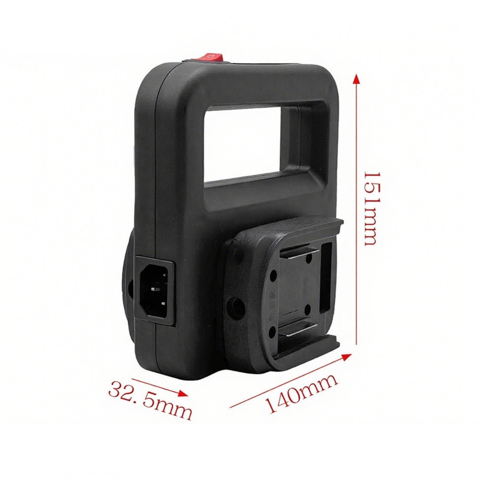 Bộ chuyển đổi pin máy khoan điện cho BL1830 BL1840 BL1815 có khe cắm pin kép