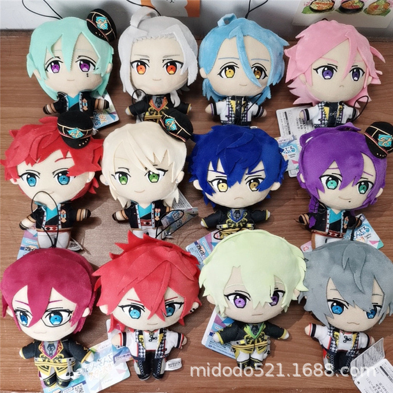 Japanese Anime New Idol Dream Festival Sakuma Zero Hinozuki Danhi Kageyama Kazuki Megumi Plush Keych