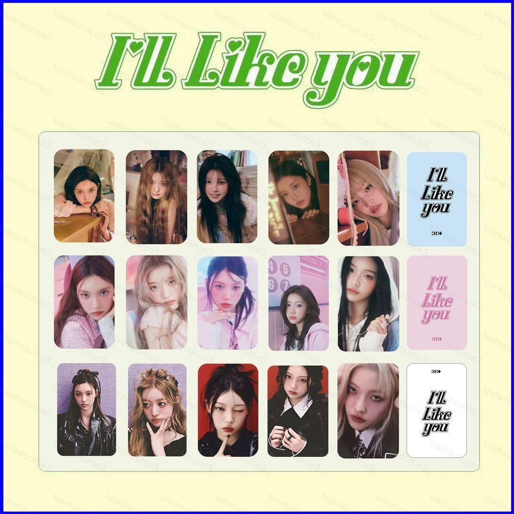 SQ3 5 Cái / bộ ILLIT I LL LIKE YOU Album LOMO Card YUNAH WONHEE MOKA Bưu Thiếp Bộ Sưu Tập Ngôi Sao N
