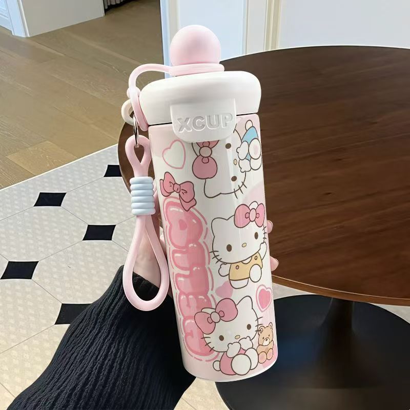 Ly giữ nhiệt hoạt hình My Melody Kuromi 316 ly trà cà phê nước di động