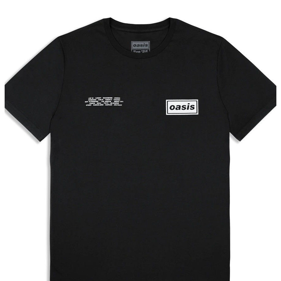 Áo thun 100% Cotton Oasis City Logo-