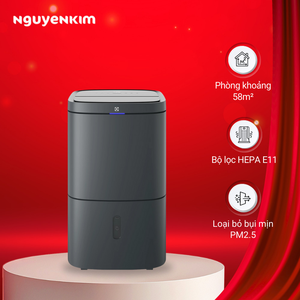 Máy hút ẩm Electrolux 27 lít EDH14TRBD2