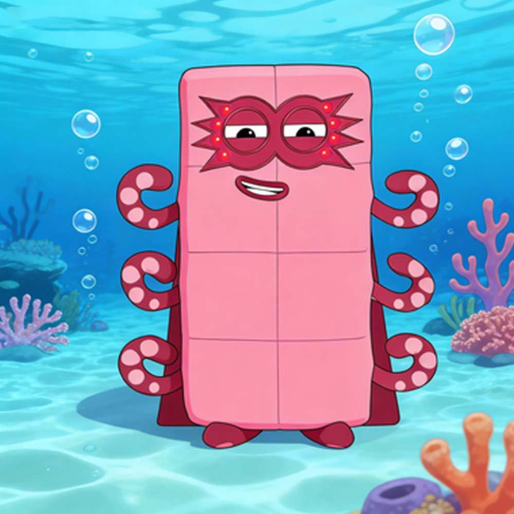 Children Enlightenment Plush Toys hand2mind Numberblocks Number Block Plush Doll