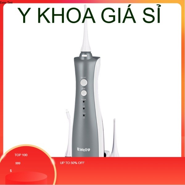 ✅ B.WELL SWISS WI-912 - Máy tăm nước cá nhân Bwell vệ sinh răng miệng,niềng răng,chỉnh nha,sâu răng 