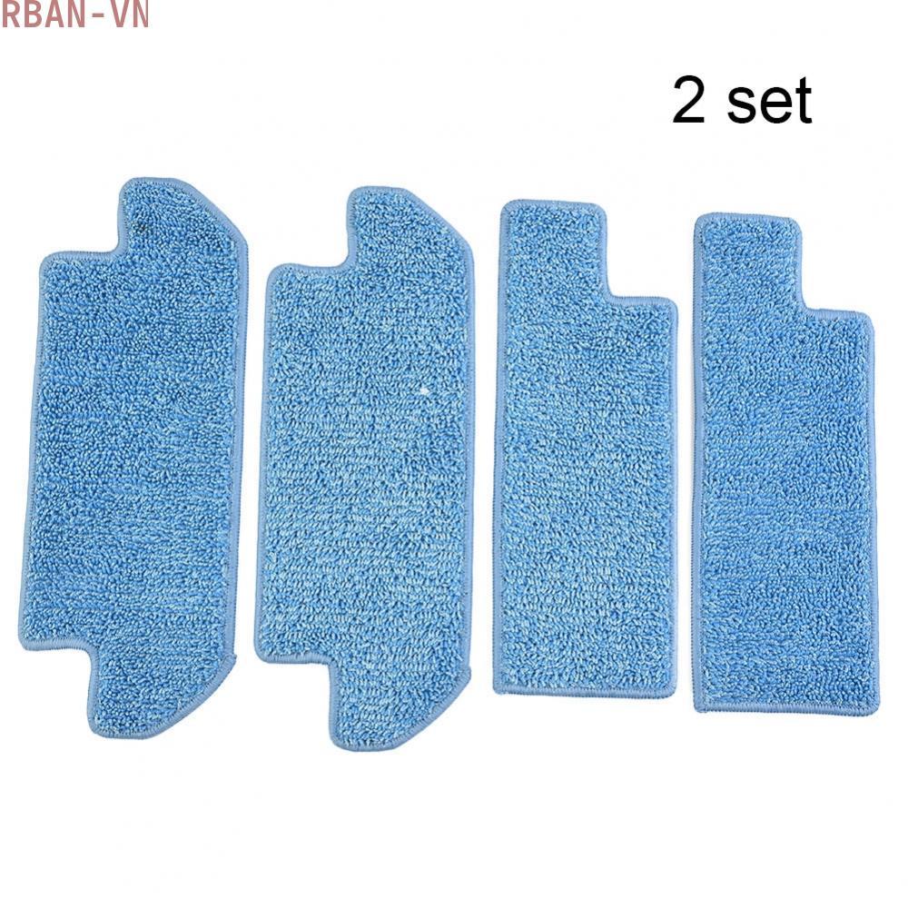 Floor Friendly and Highly Absorbent Mop Cloths for Hobot Legee 667 668 669 2 Pcs
