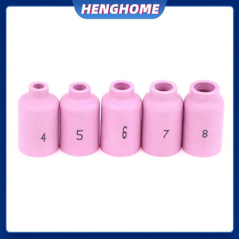 HENGHOME 42mm 54N14 54N15 54N16 54N17 54N18 Vòi phun gốm Alumina cho TIG WP17 18 26 Phụ kiện đèn pin
