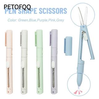 Petofqq Bút Hình Kéo Sáng Tạo Trường Đồ Dùng Văn Phòng Đa Năng Văn Phòng Phẩm Cắt Giấy Dụng Cụ Nghệ Thuật