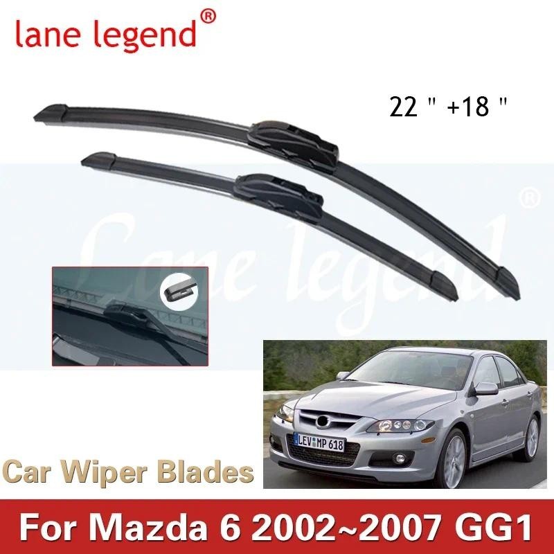 Lưỡi gạt nước ô tô cho Mazda 6 2002 ~ 2007 GG1 Mazda6 Kính chắn gió phía trước Cần gạt nước Phụ kiện