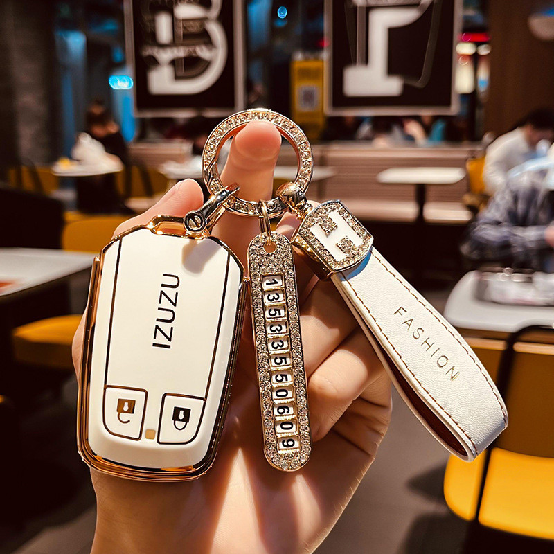 Thích hợp cho ISUZU Chìa Khóa muX ISUZU D-MAX Xe Bao Gồm Tất Cả Vỏ Bảo Vệ Khóa Nam Nữ