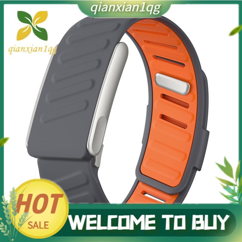 Dây đeo cổ tay Silicon SportFlex chống mồ hôi và theo dõi nhịp tim, phù hợp với Apple Watch Series 5