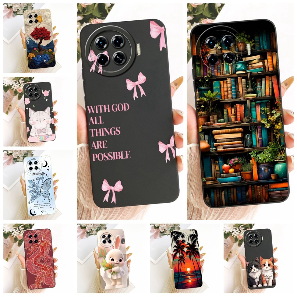 Ốp lưng Tecno Spark 20 Pro Plus KJ7 Thời trang sang trọng Cool Kawaii Vỏ Silicon sơn dễ thương Techn