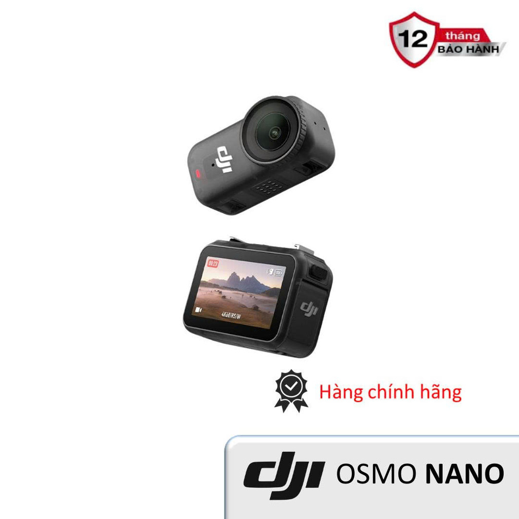 (có hỏa tốc) DJI Osmo Nano 64GB - Camera hành động siêu nhỏ gọn - Hàng Chính Hãng