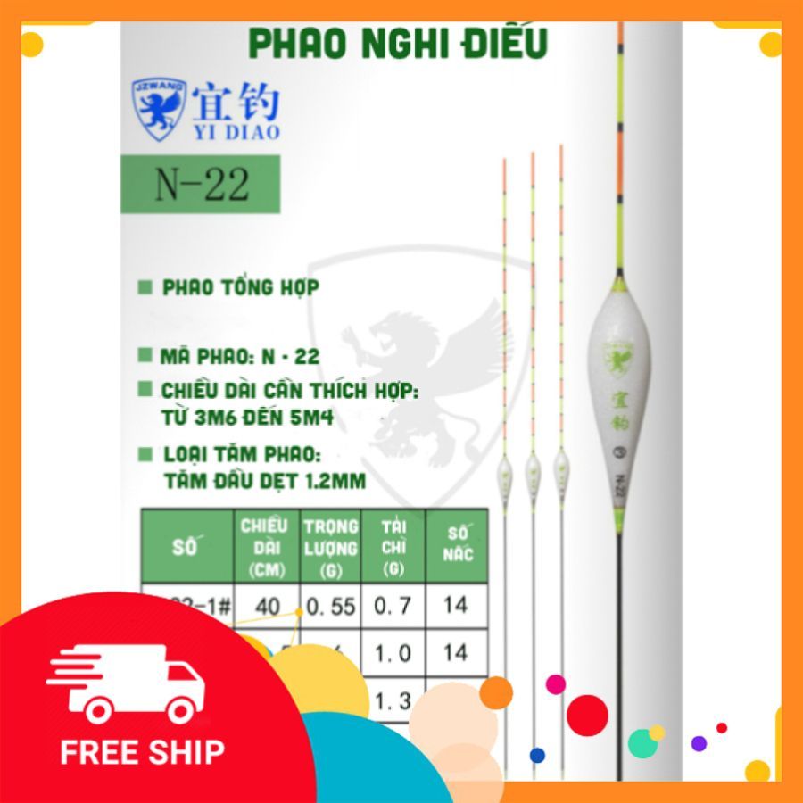 Phao Nghi Điếu N22