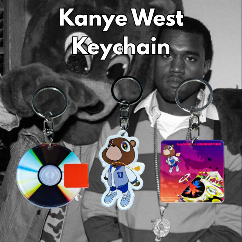 West Keychain acrilik | Phụ kiện album nhạc hoàn chỉnh 2