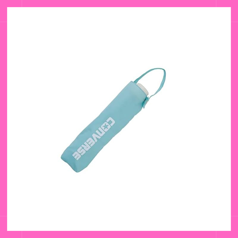 Ogawa Converse Kids Folding Umbrella, Manual Open, 55cm, 6 Ribs, CONVERSE Mint, Solid Color with One