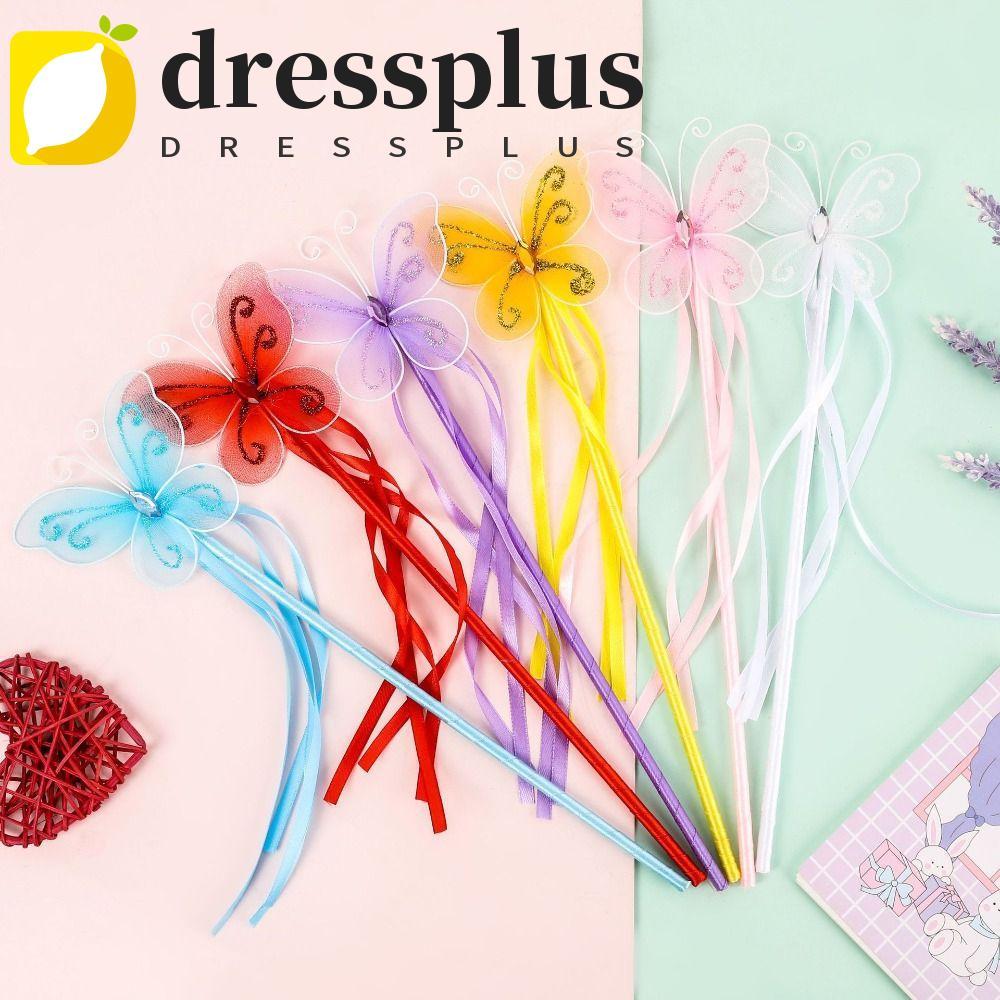 DRESSPLUS Cây đũa phép cổ tích hình con bướm xinh xắn, Cây đũa phép cổ tích đầy màu sắc, Đám cưới Nh