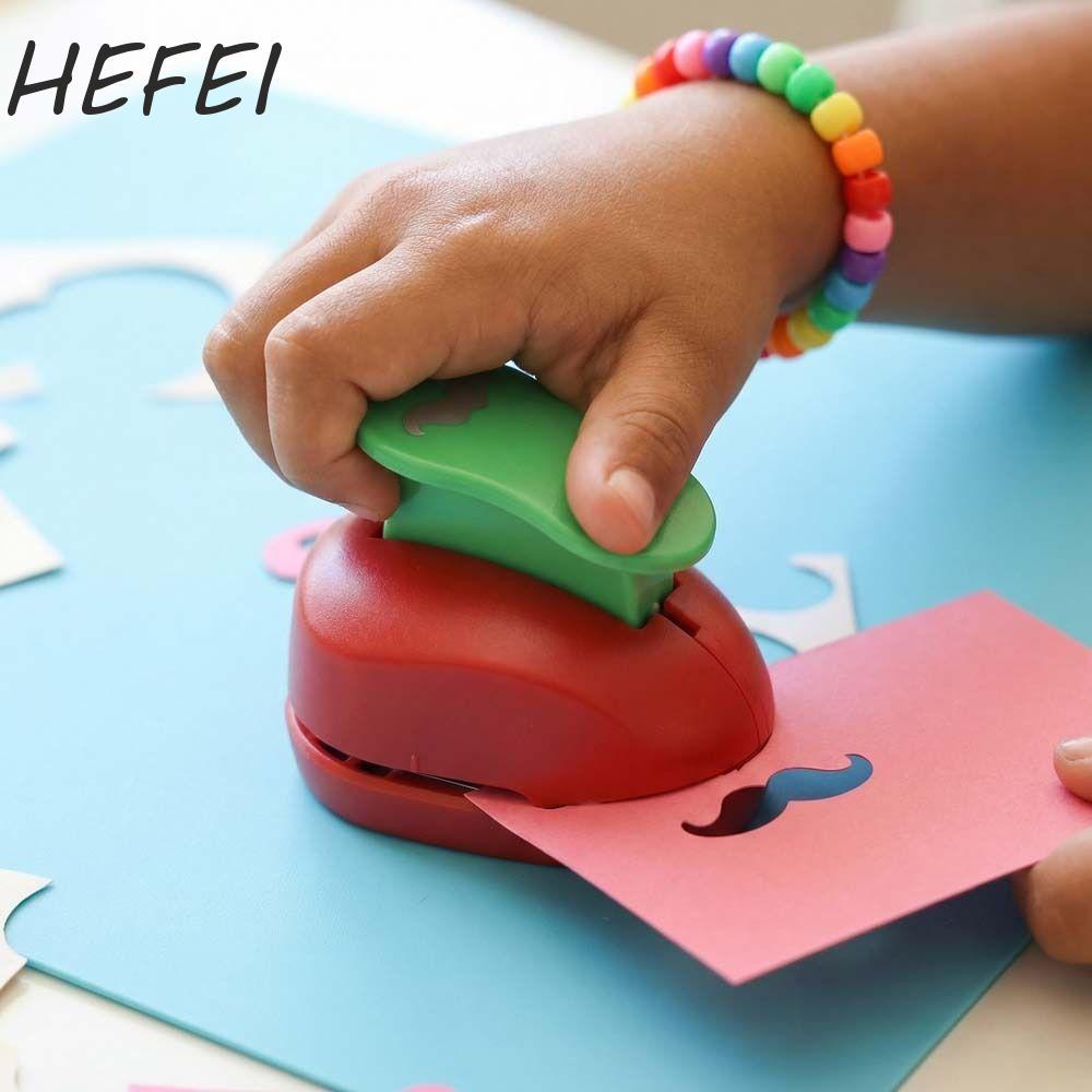 HEFEI Stamp Border Punch, Stamp Shape Cut Craft Butterfly Knot Embossing Machine, Văn phòng phẩm Pun