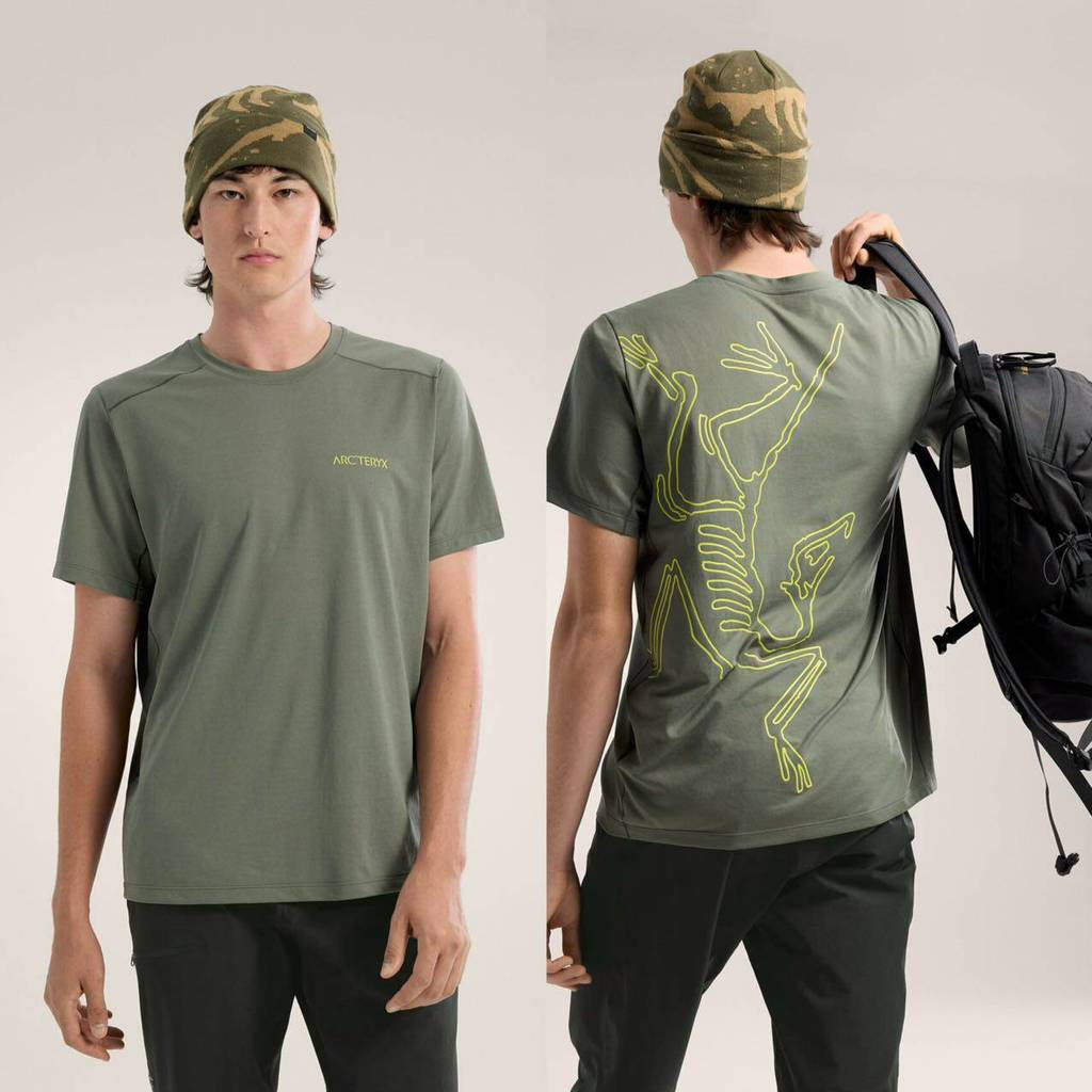 Áo thun nam Arcteryx dáng oversize, 100% cotton cao cấp