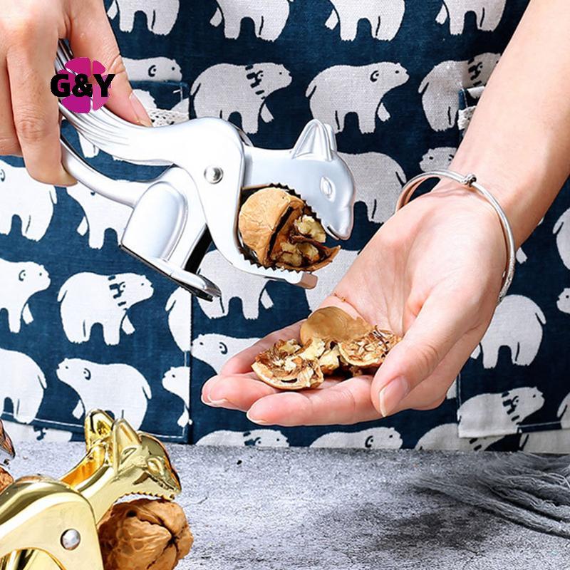 G & Y Sóc Walnut Sheller Dụng Cụ Mở Thông Pecan Hazelnut Kìm Qui Walnut Craer Hạt Hạnh Nhân Pecan Hạ