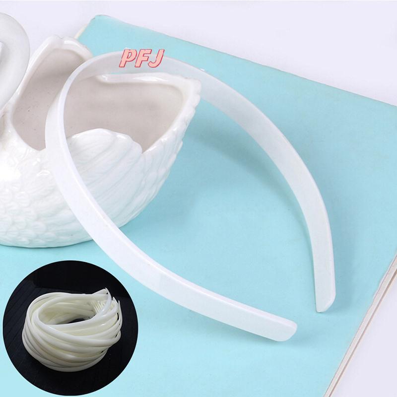 PFJ 10 Chiếc 12 Mm nk Nhựa Trơn Tự Làm Tóc Phụ Kiện Louislifestar