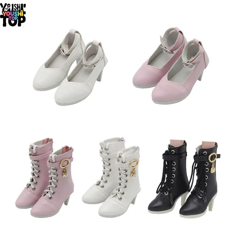 YOUSHI TOP Doll Giày bốt cao cấp bằng da PU Quà tặng sinh nhật Búp bê 60cm
