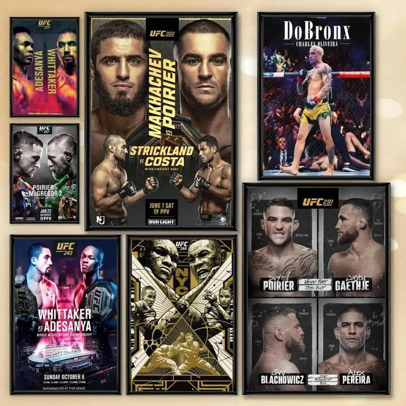 Poster HD Anime Hot Theme Singer _ OST _ Phim Chống Nước Tự Dính Trang Trí Nhà U-Ultimate Fighting C