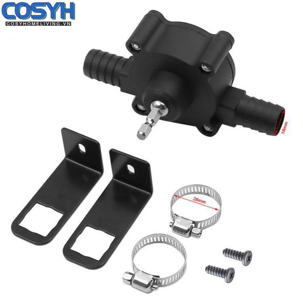 <cosyh>Small Household Water Pump Compatible with Electric Drill Portable DC Water Pump