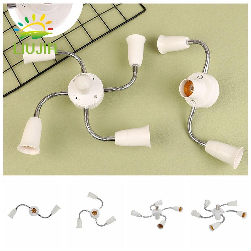 Bộ chia ổ cắm đèn LIUJIR E27, Bộ chuyển đổi bóng đèn E27 sang E27 E27 Bộ chuyển đổi giá đỡ đèn, có t