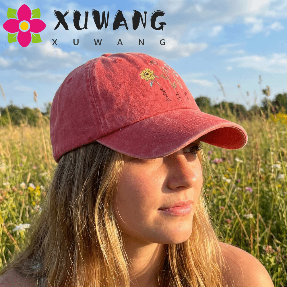 XUWANG Snapback Cap Vintage Du lịch mới