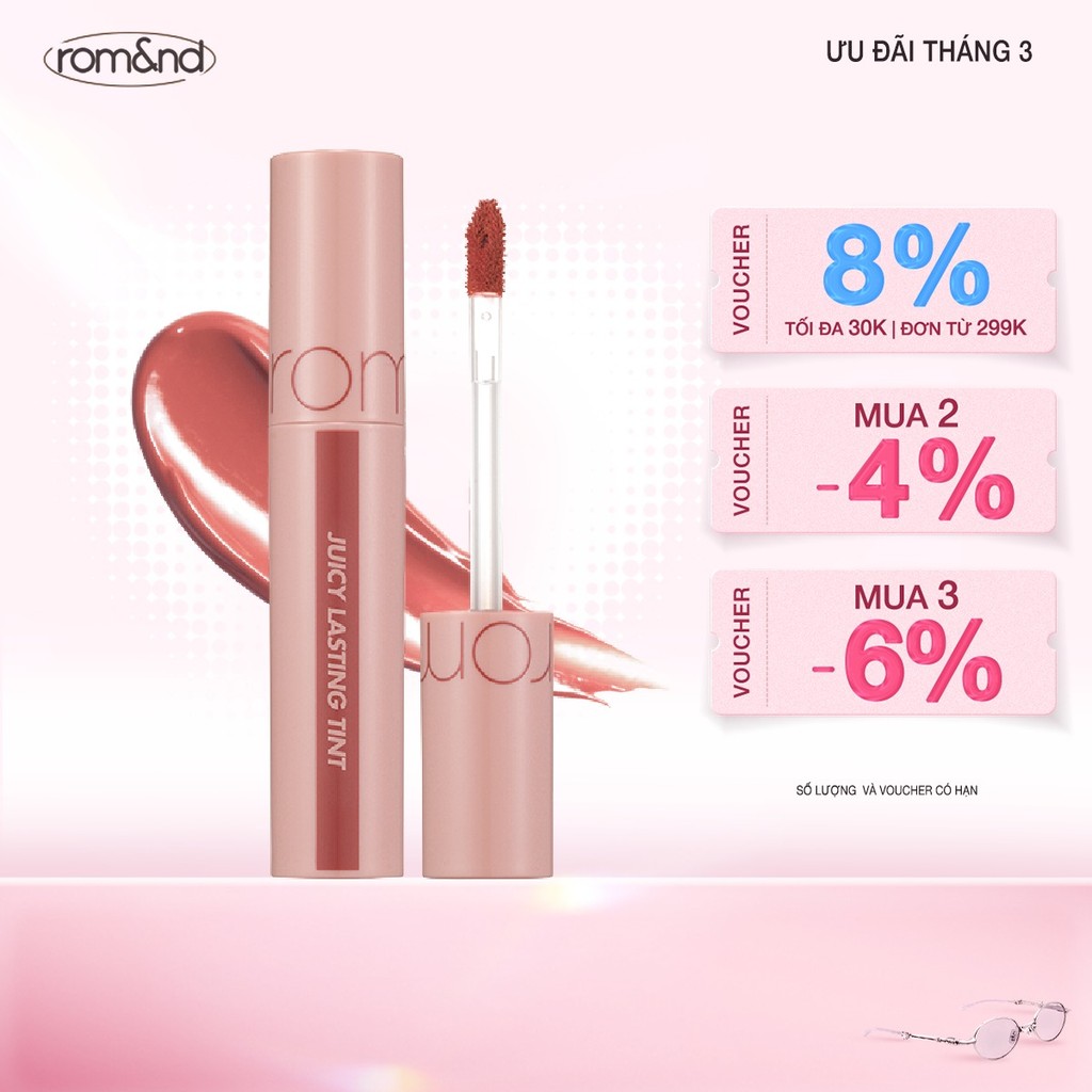 [Rom&nd x KOL] Son Romand Juicy Lasting Tint/ Glasting Water Tint/ Color Gloss/ Melting Balm/ Dewyful Water Tint