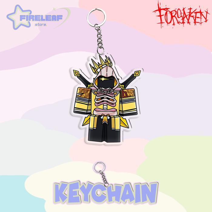 GANTUNGAN KUNCI AKRILIK ROBLOX FORSAKEN KARAKTER / KEYCHAIN GANCI ROBLOX - A